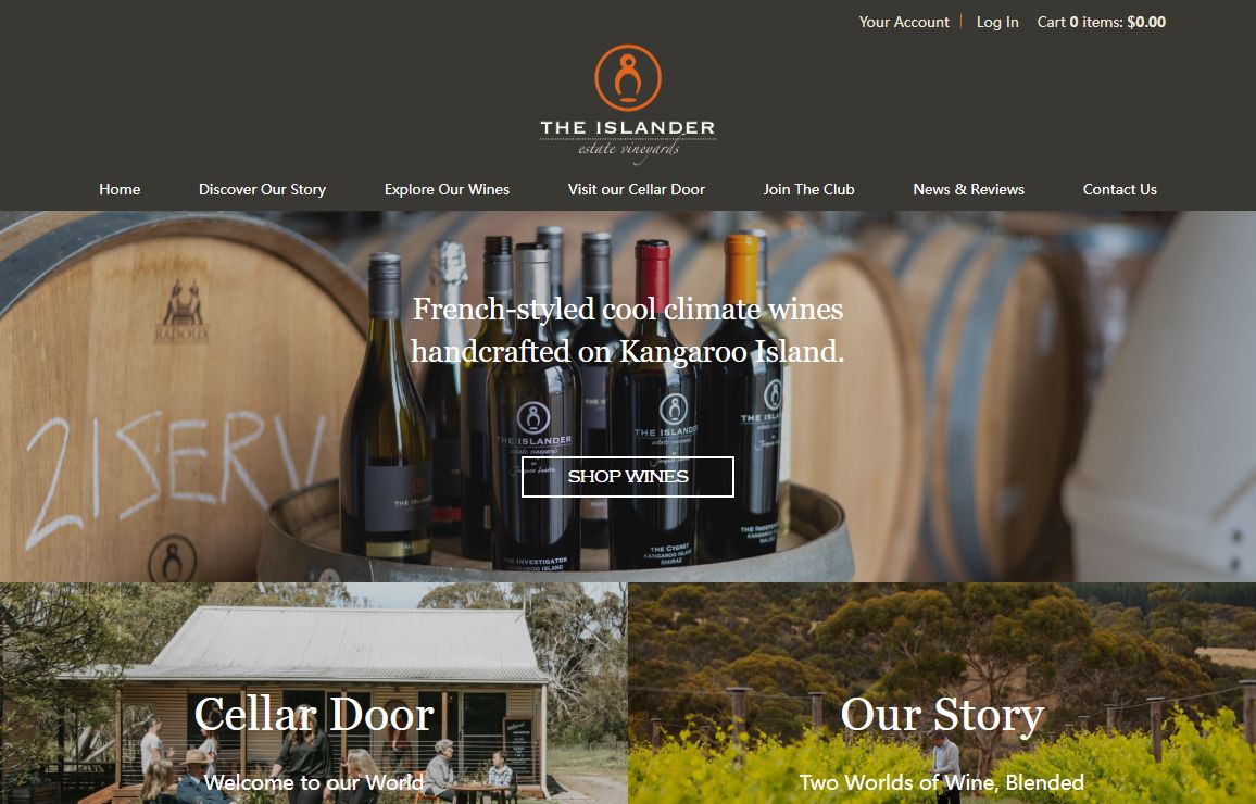 Kangaroo Island Wine by The Islander Estate Vineyards