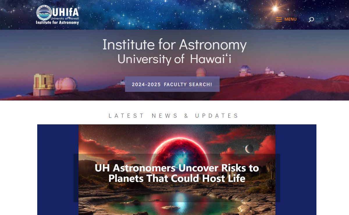 Home | UH Institute for Astronomy
