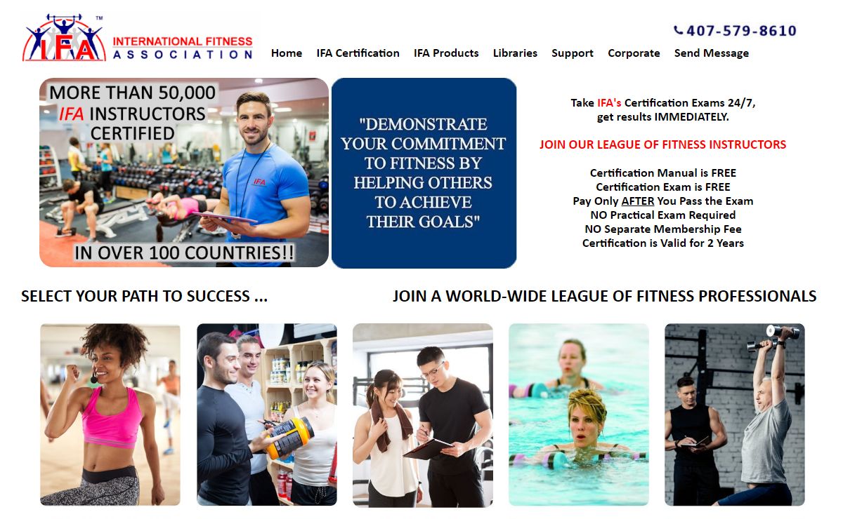 Personal Trainer Certification Online - IFA