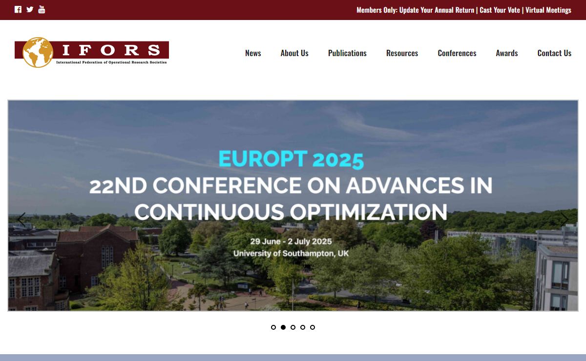 IFORS, Operations Research, Operational Research, Management Science – Operations Research, Management