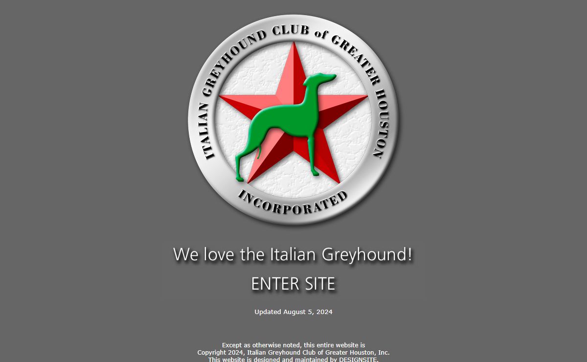 Italian Greyhound Club of Greater Houston