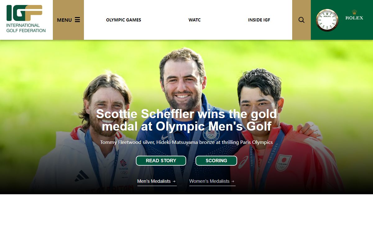 International Golf Federation: Home