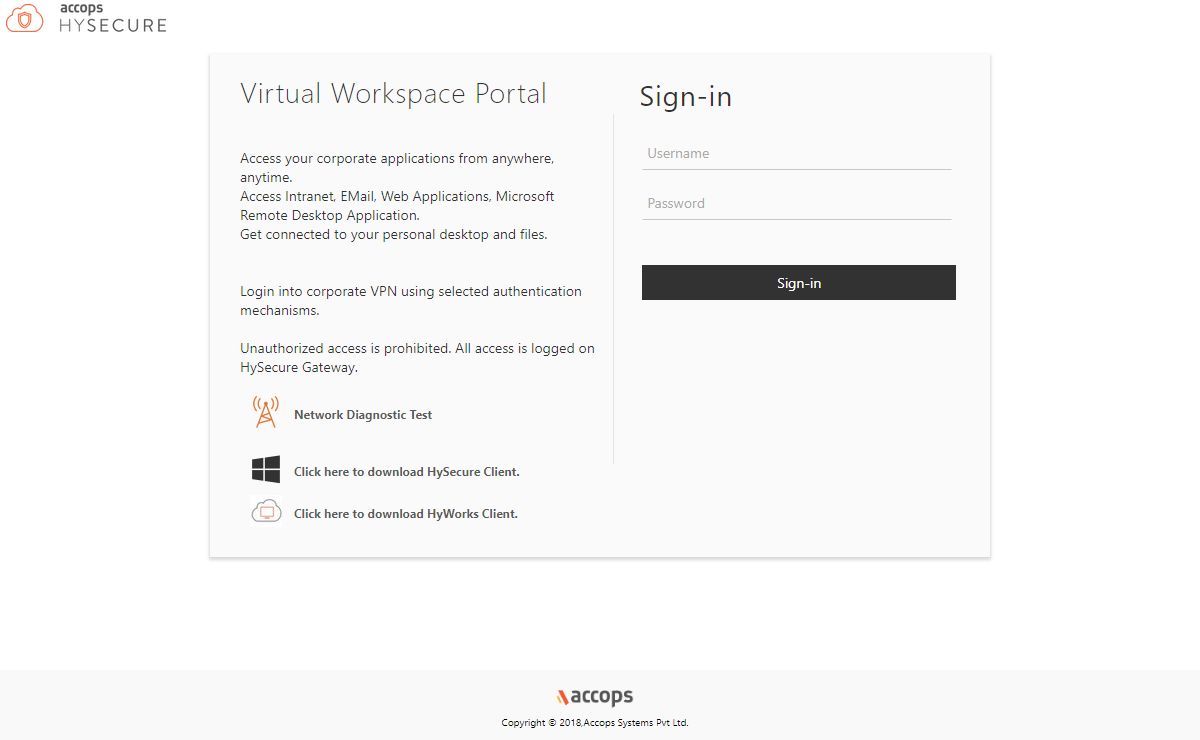 Virtual Workspace