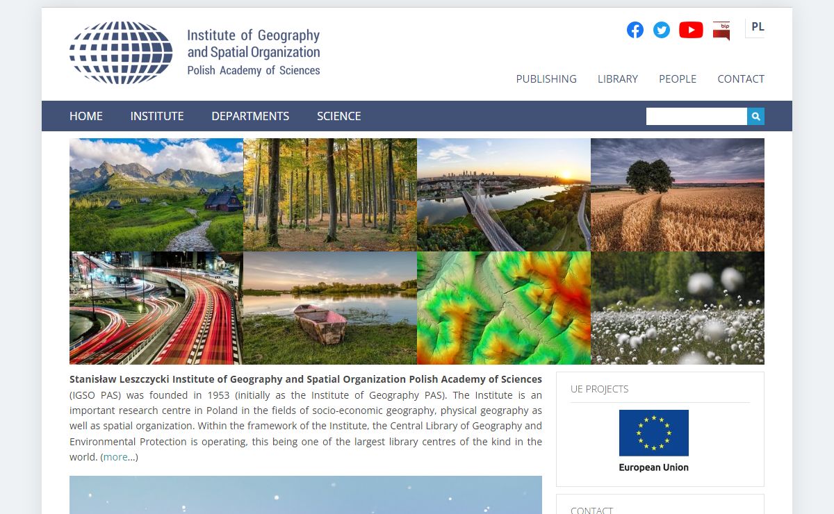 Home - Institute of Geography and Spatial Organization PAS