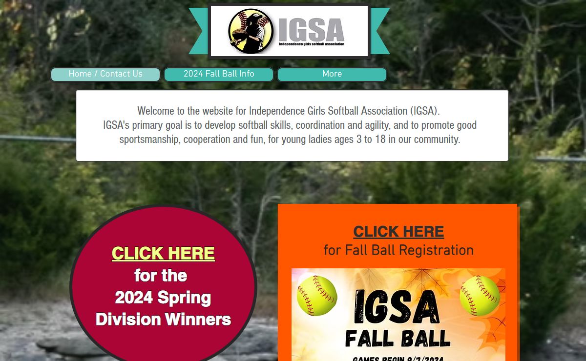 Home / Contact Us | igsasoftball