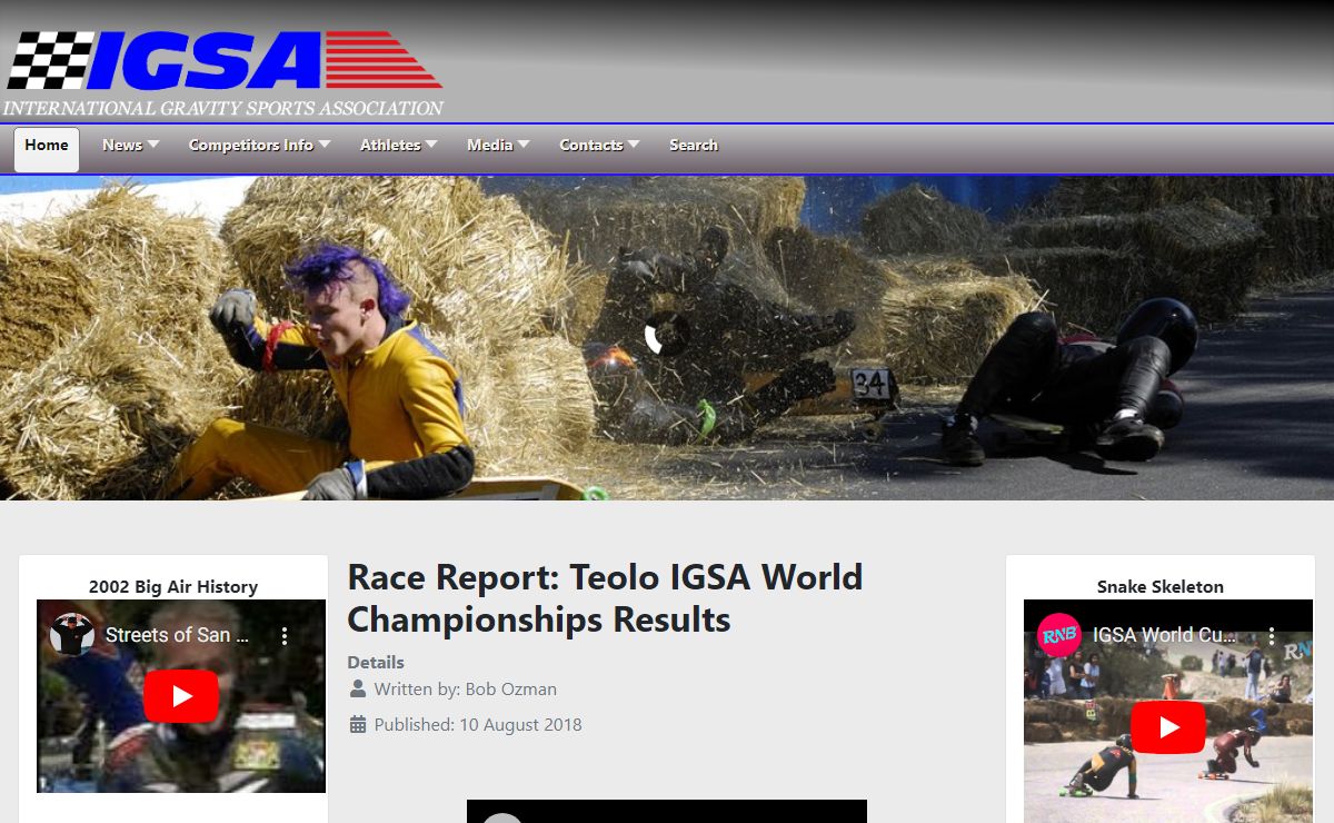 IGSA World of Downhill Skateboarding