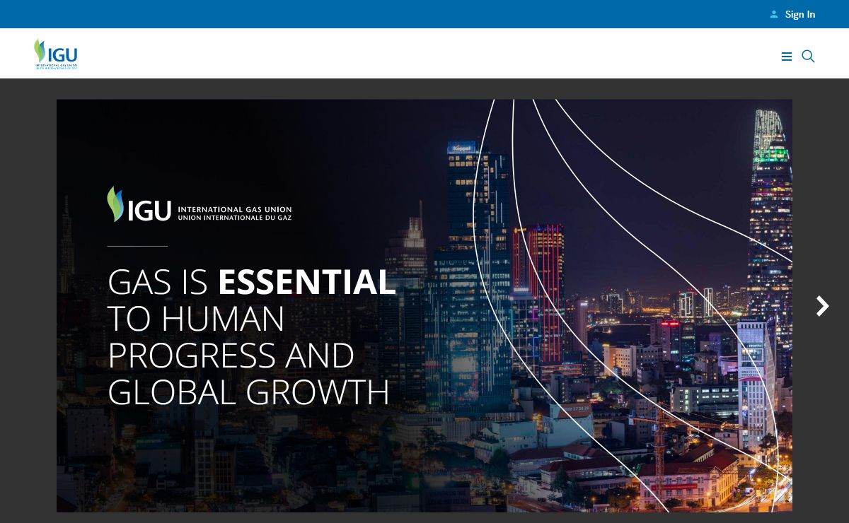 IGU – Welcome to the Global Gas Portal