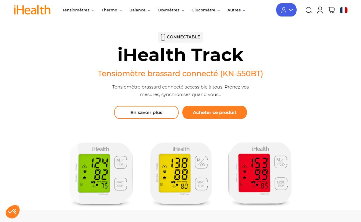iHealth Europe - Pionnier de la santé connectée