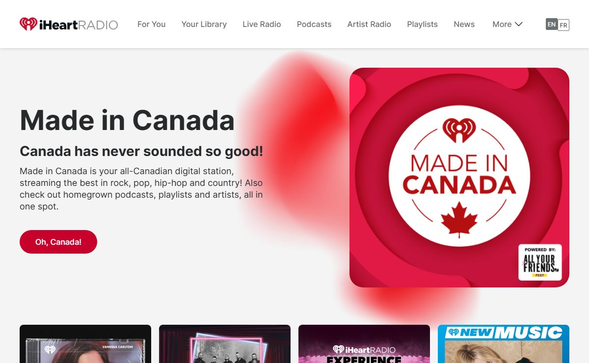 iHeartRadio Canada