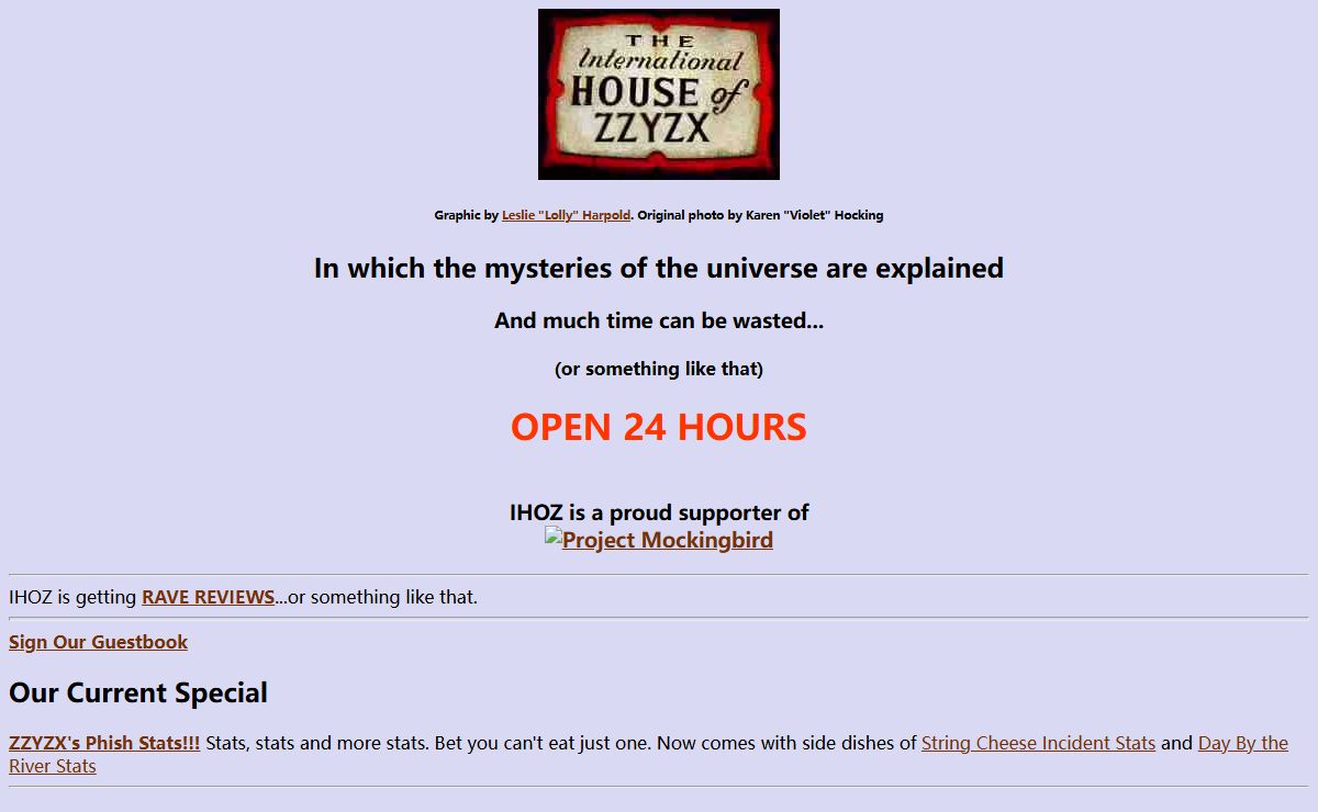The International House of ZZYZX