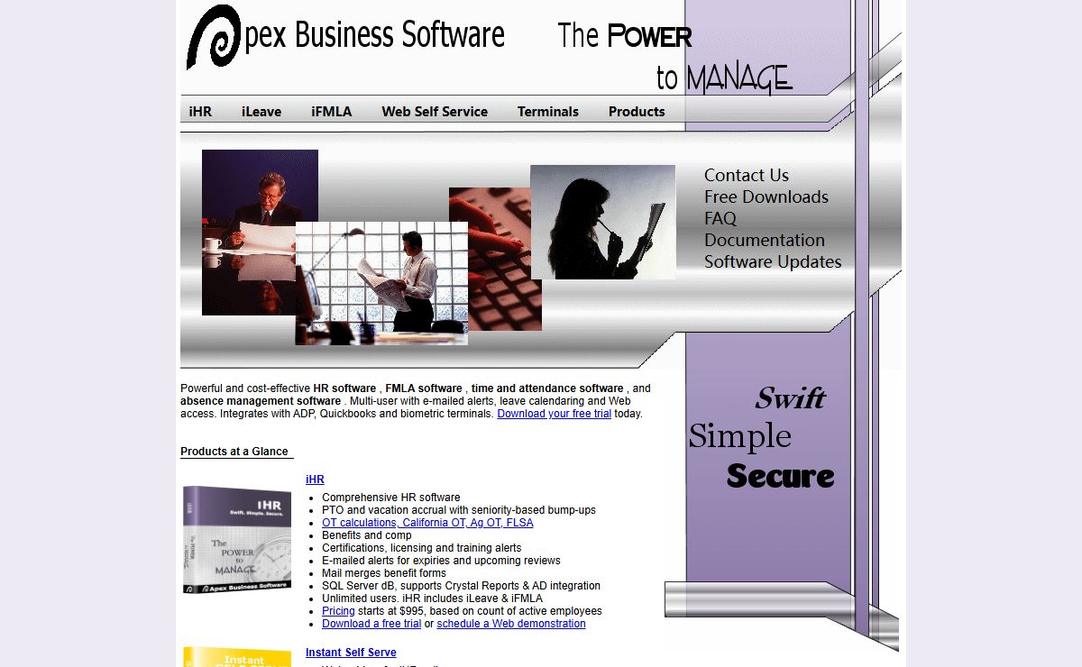 HRIS Software, HR Software, Human Resource Software, Time and Attendance Software, Leave Management Software, Absence Management Software, FMLA Software