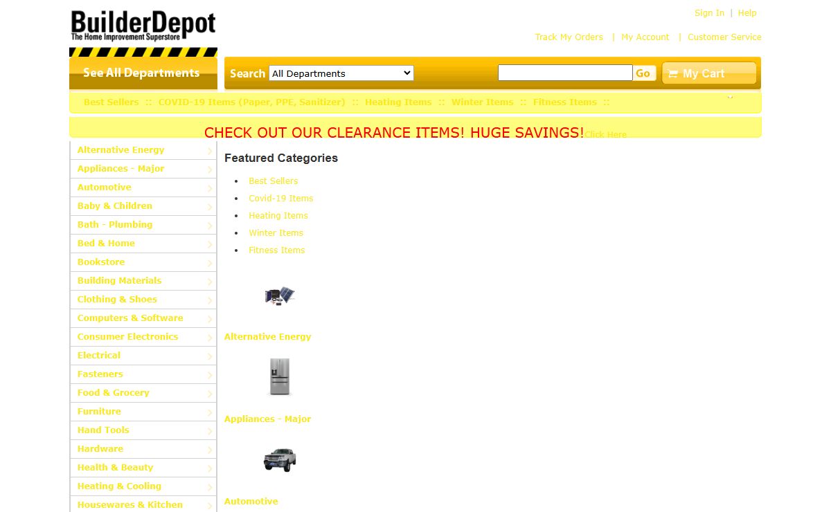 Welcome to BuilderDepot