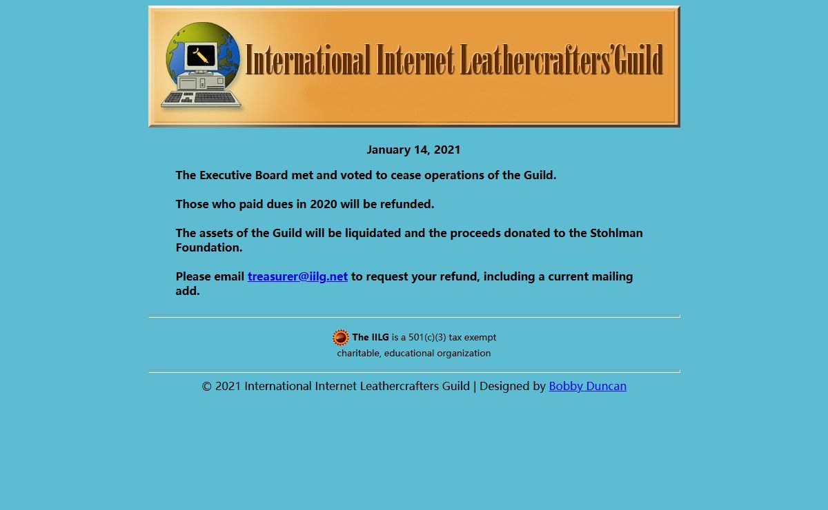 International Internet Leathercrafters Guild