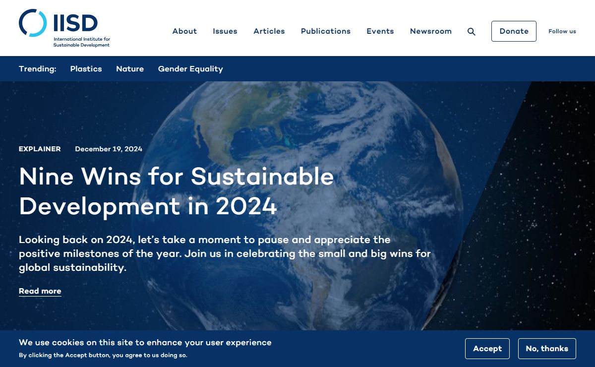 International Institute for Sustainable Development