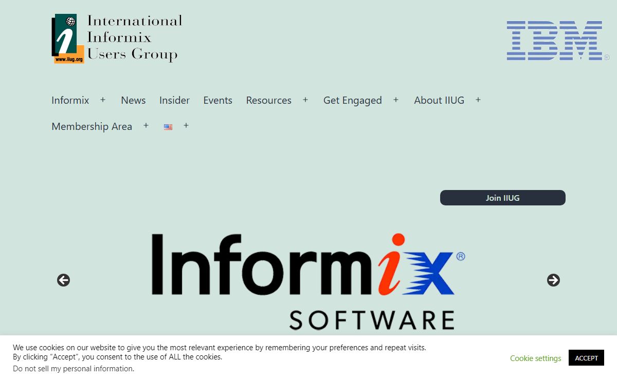 IIUG – International Informix Users Group