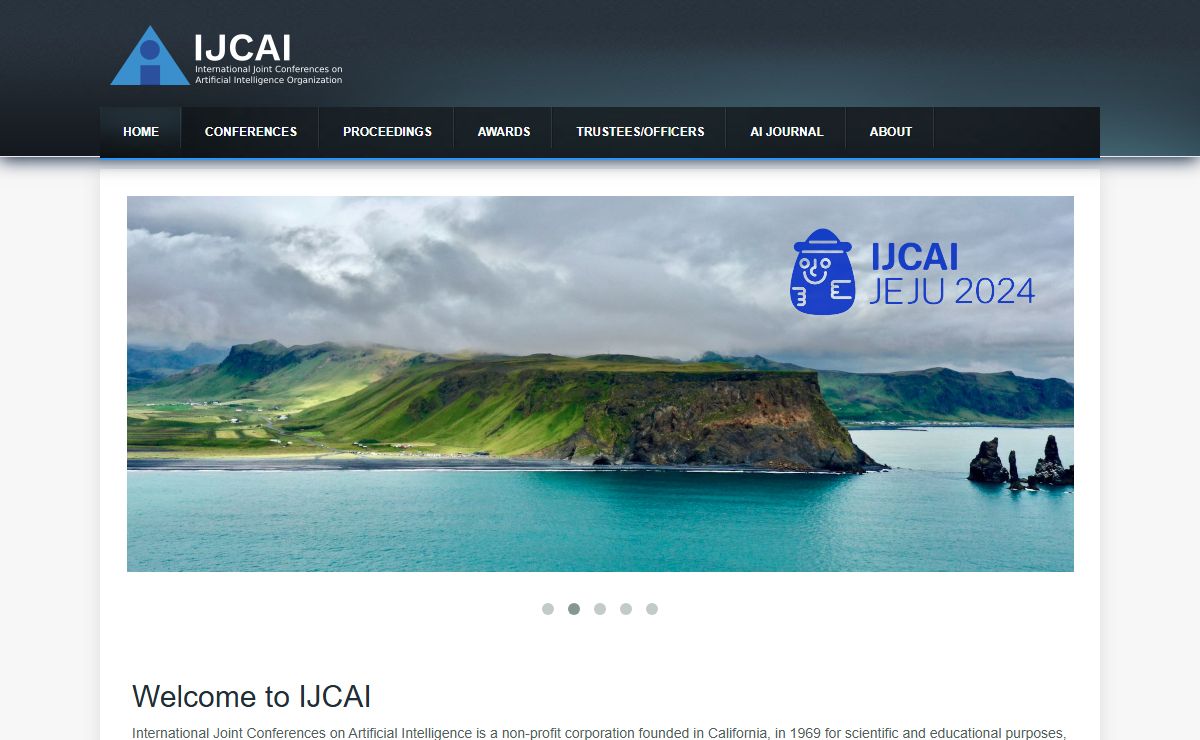 Welcome to IJCAI | IJCAI