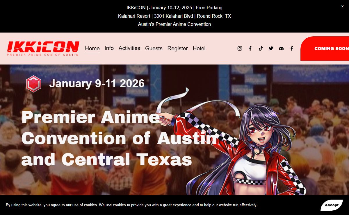 IKKiCON | Austin Japanese Anime and Pop-Culture Convention
