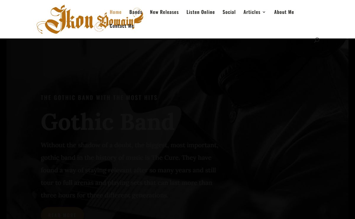 IKON Domain | Personal Gothic, Darkwave and Post-Punk Blog