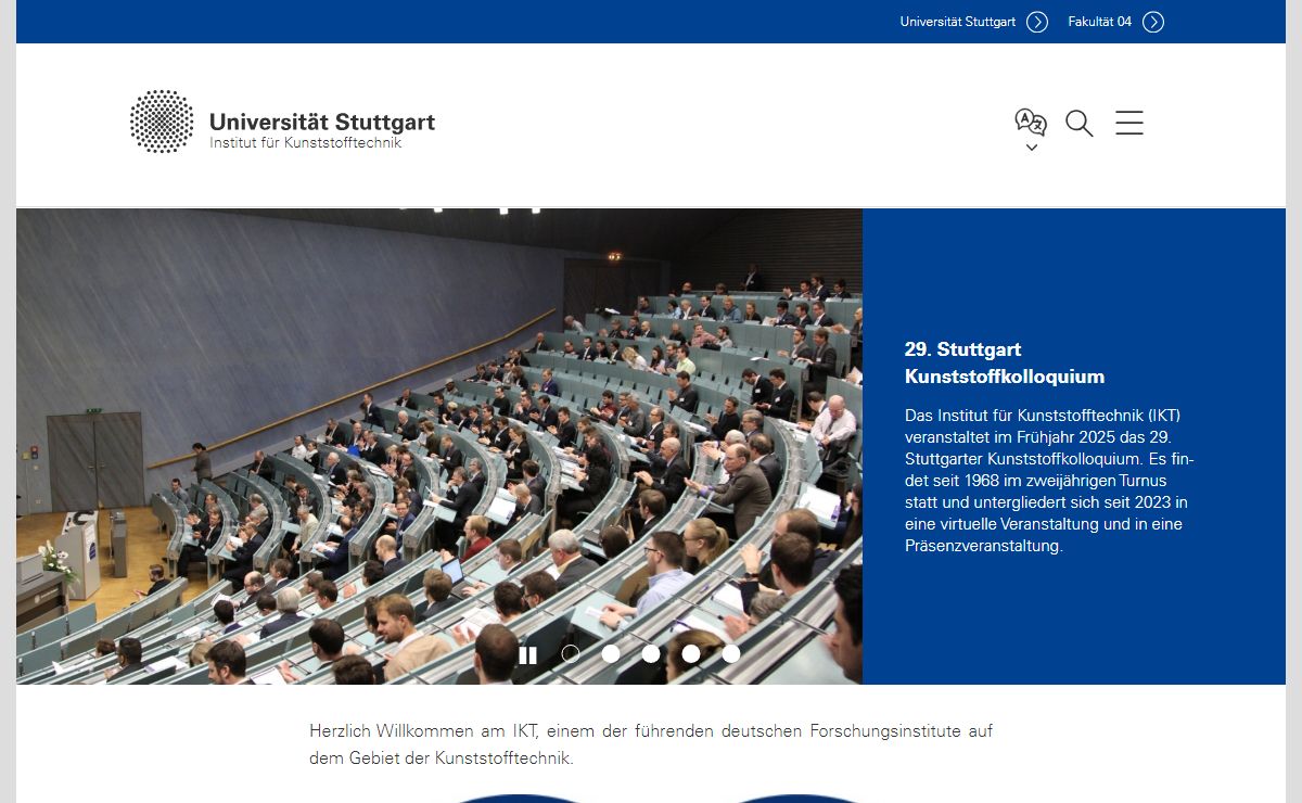 Institut für Kunststofftechnik | Universität Stuttgart