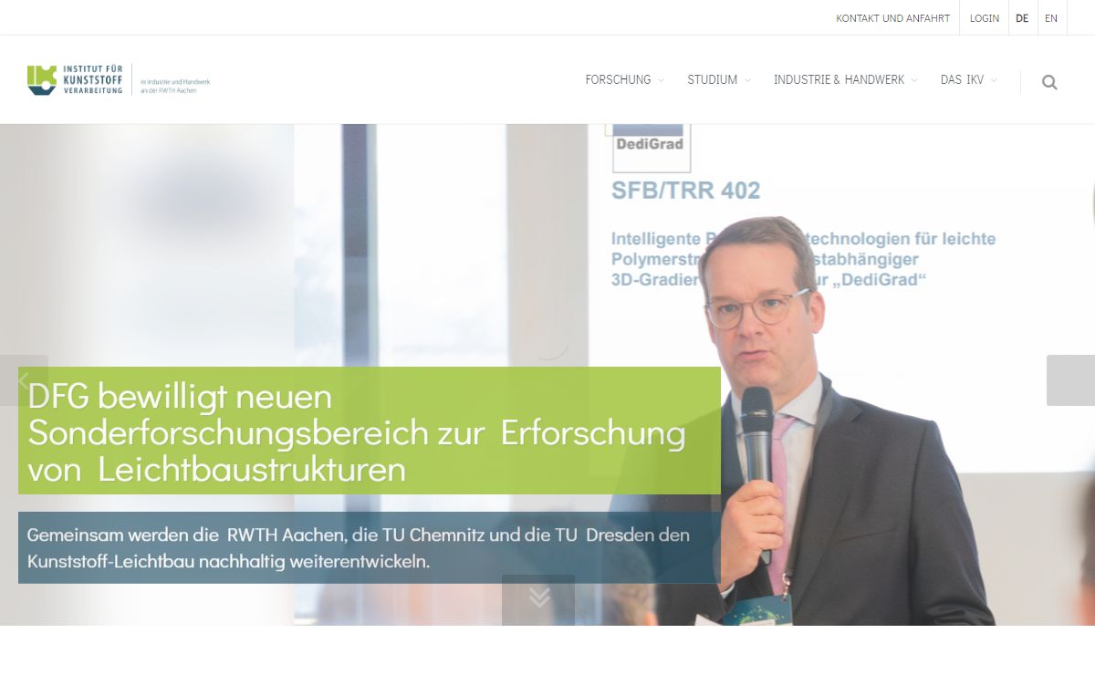 Institut für Kunststoffverarbeitung | Forschung für die Praxis