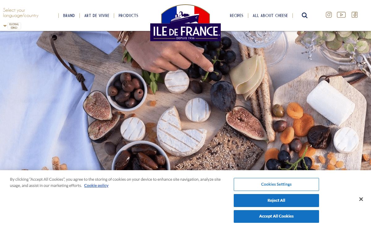 Ile de France Cheese | Taste the best of French cheeses