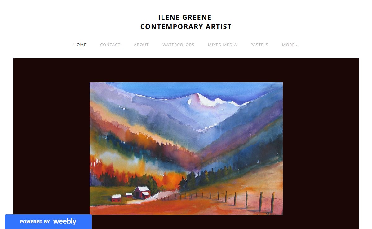 ILENE GREENE CONTEMPORARY ARTIST - Home