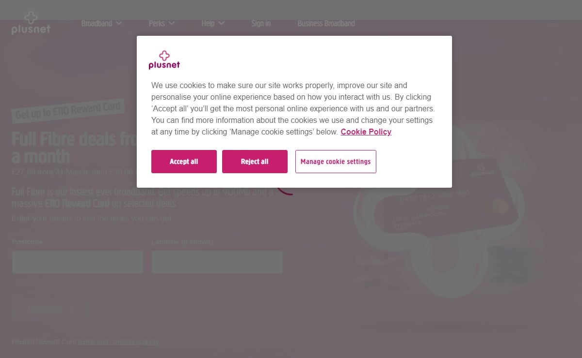 Multi-Award Winner with Even Faster UK Broadband | Plusnet