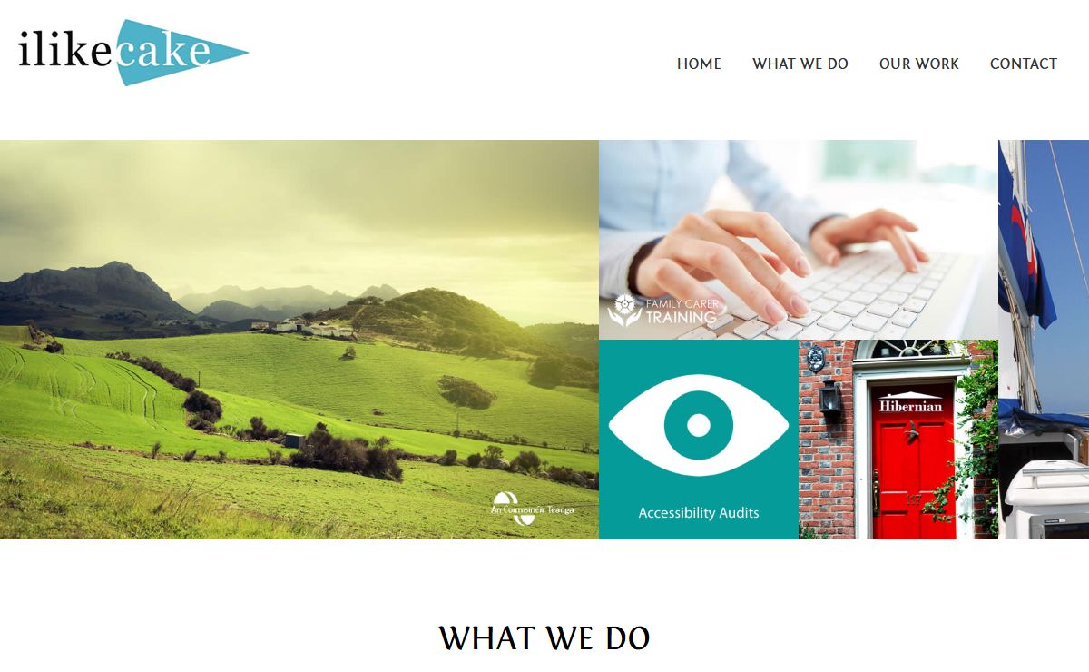 Ilikecake : Accessible Website Design, Development & Auditing | Dublin, Ireland