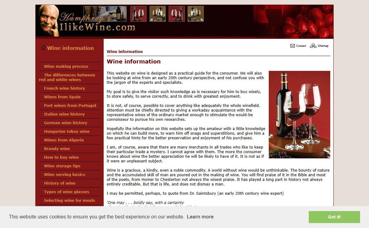 Wine information