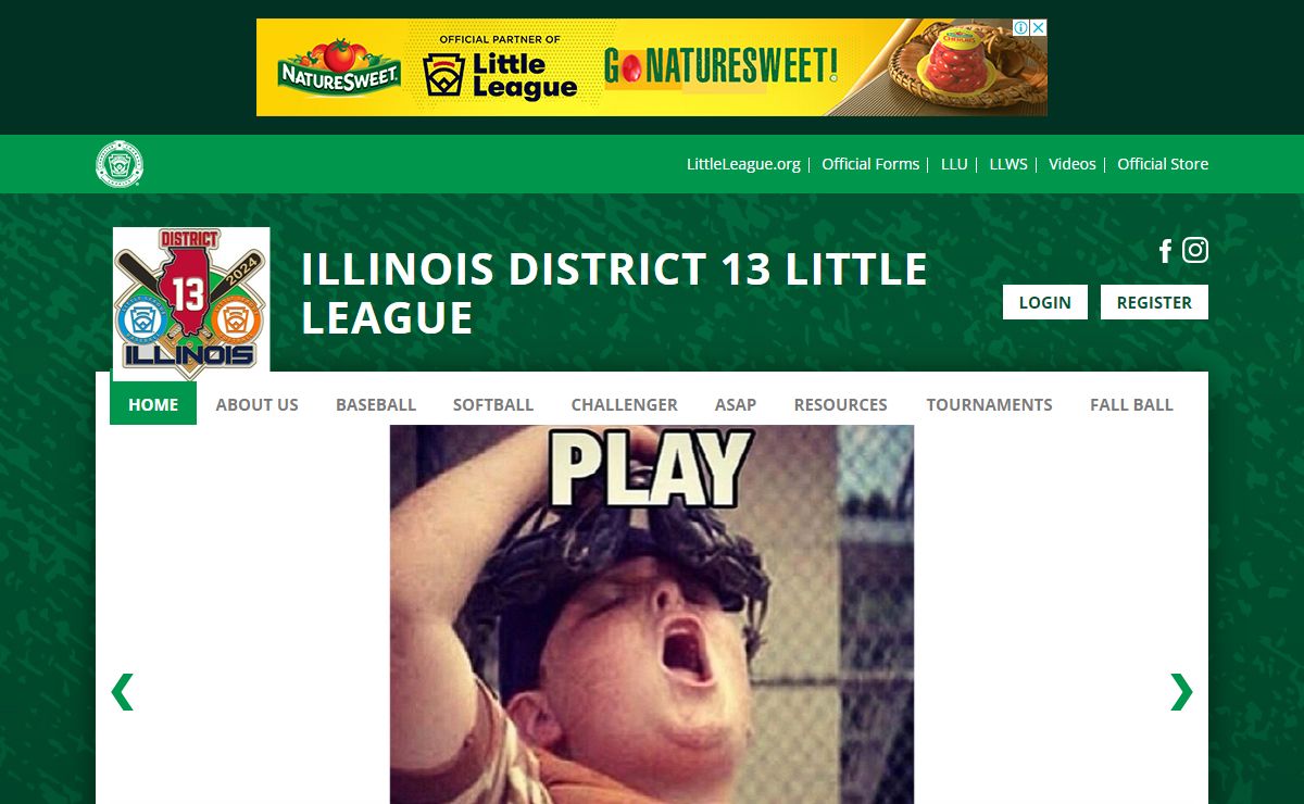 Little League Illinois District 13 > Home