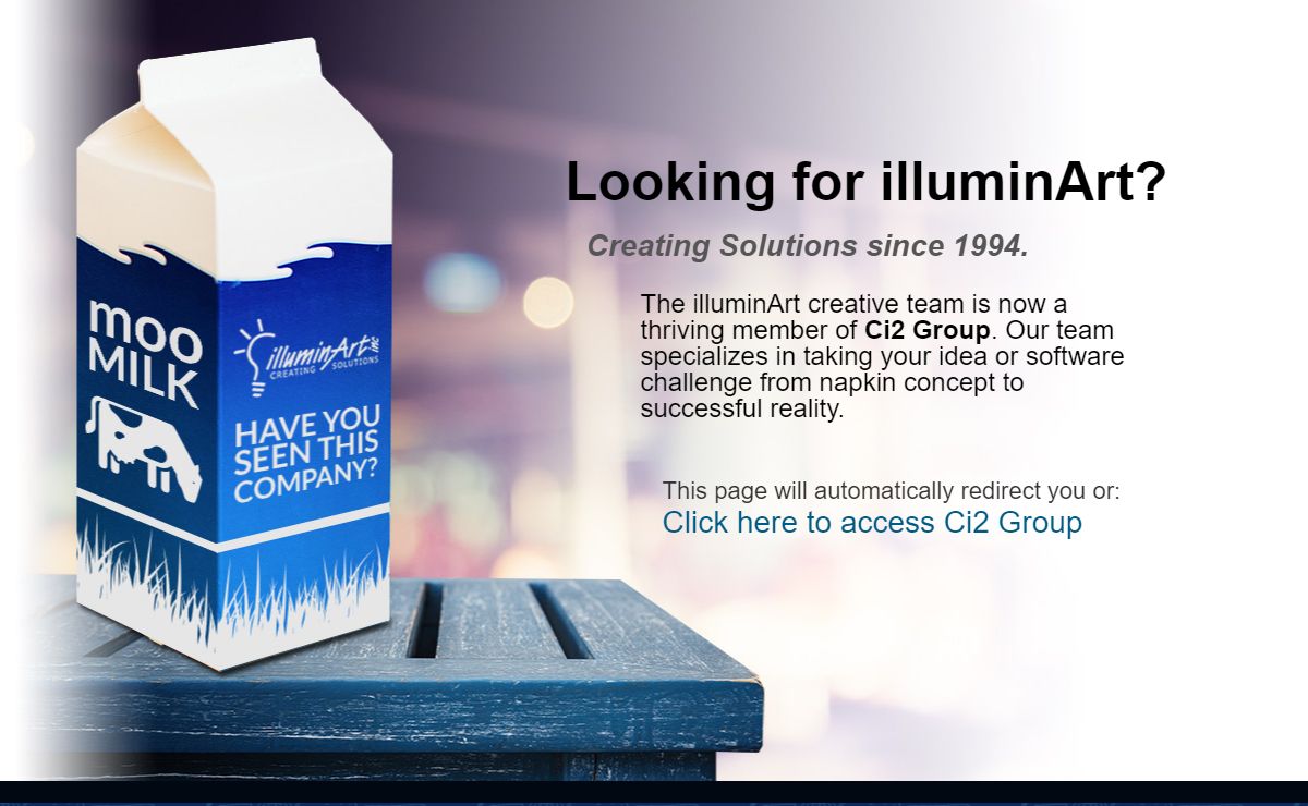 illuminArt: Part of the Ci2 Group - a premier design firm located in Calgary creating websites and software