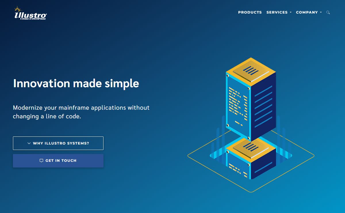 Modernize your mainframe applications | illustro Systems