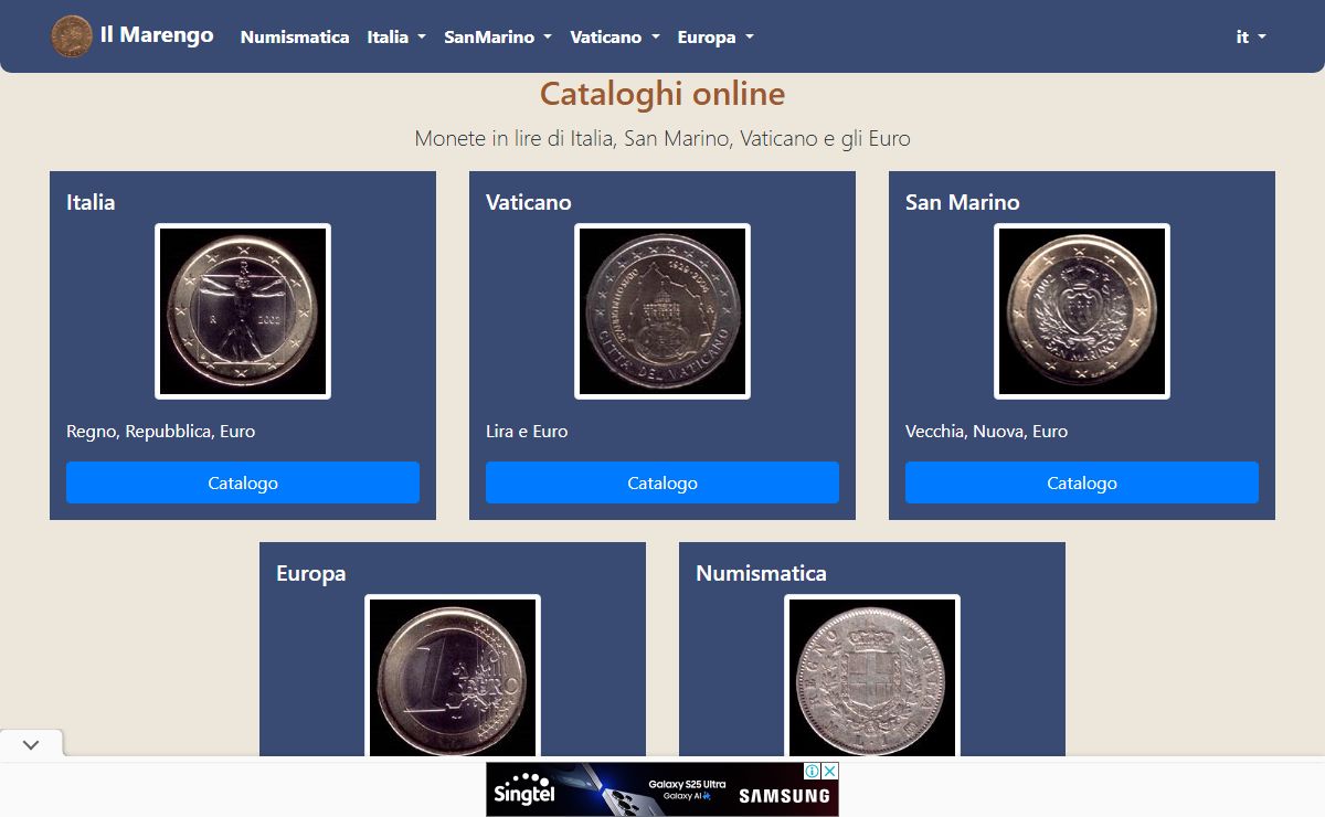 Numismatica il Marengo