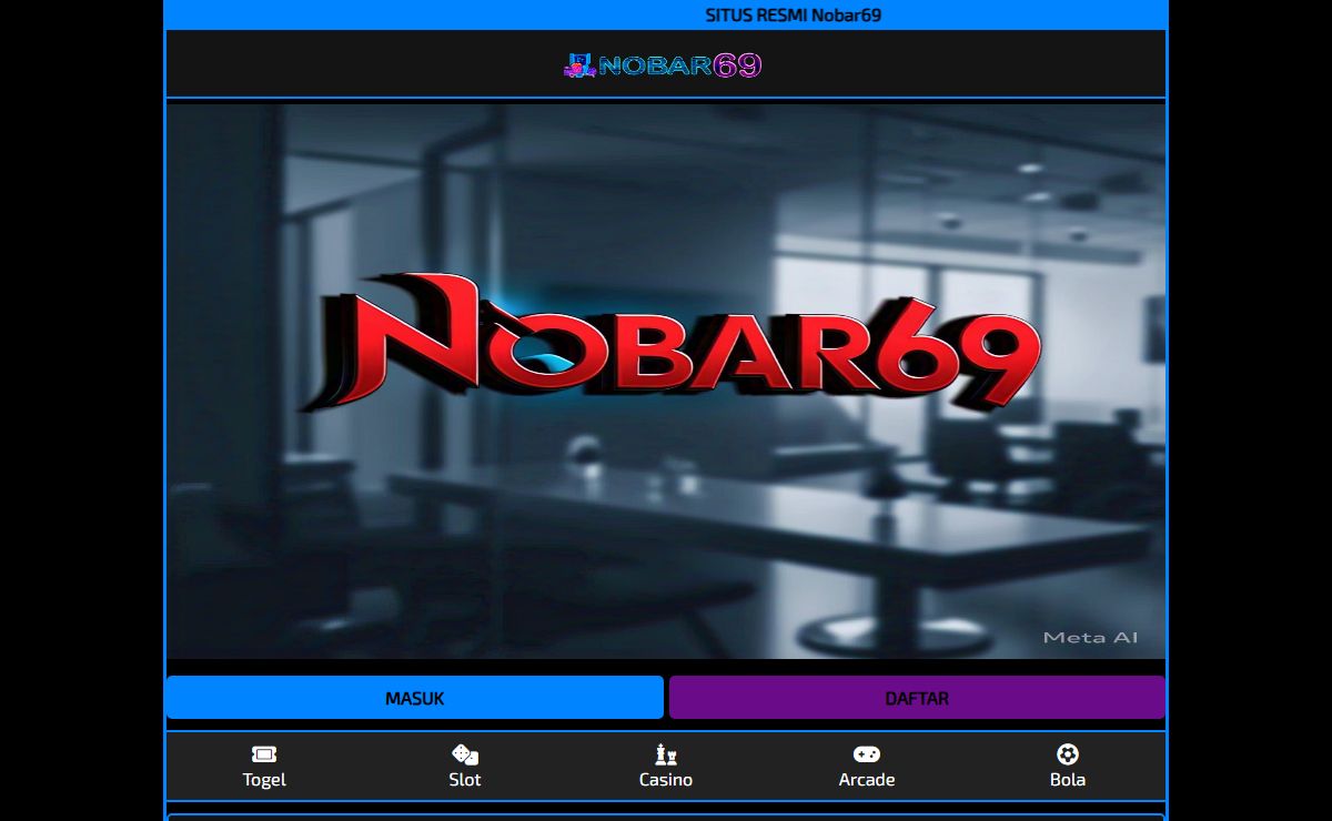 NOBAR69: Situs Judi Slot Online Gacor, Nobar Jackpot Setiap Hari!