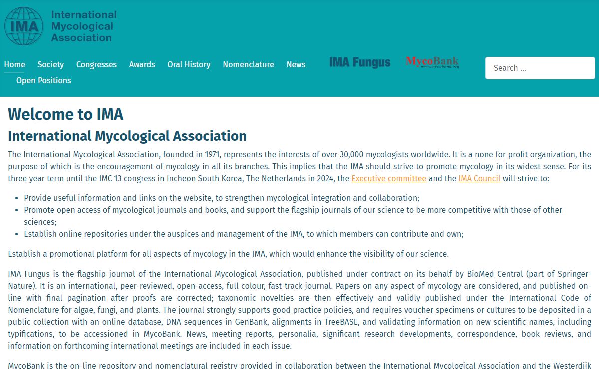 IMA International Mycological Association