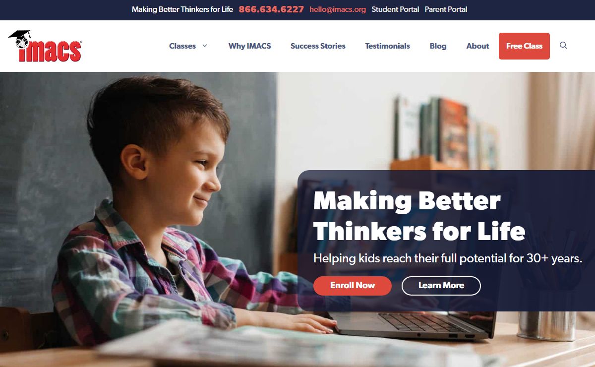 IMACS Online: Home - IMACS - Making Better Thinkers for Life