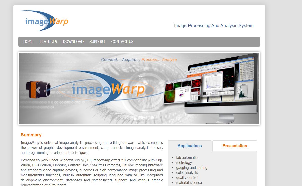 ImageWarp / Home