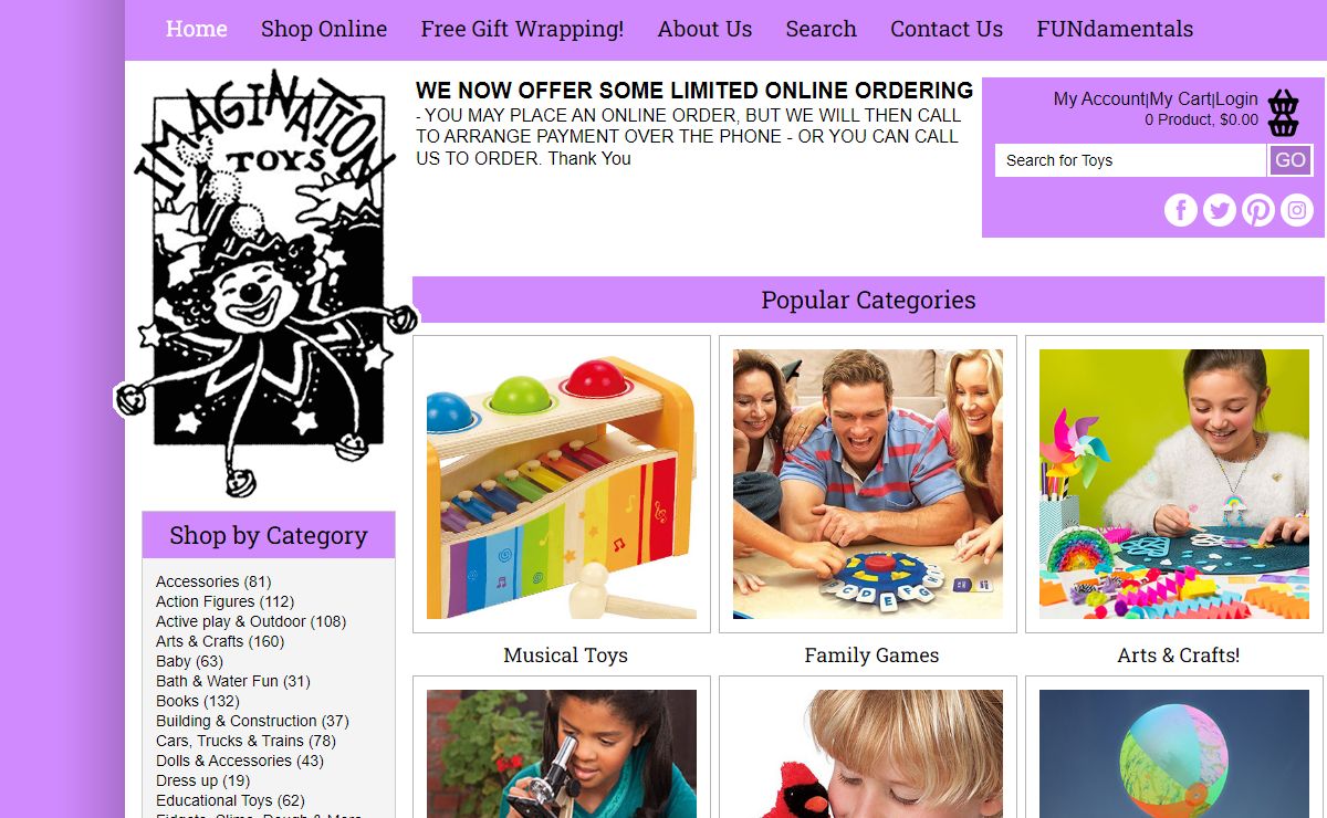Welcome to Imagination Toys in St Louis, MO - Imagination Toys