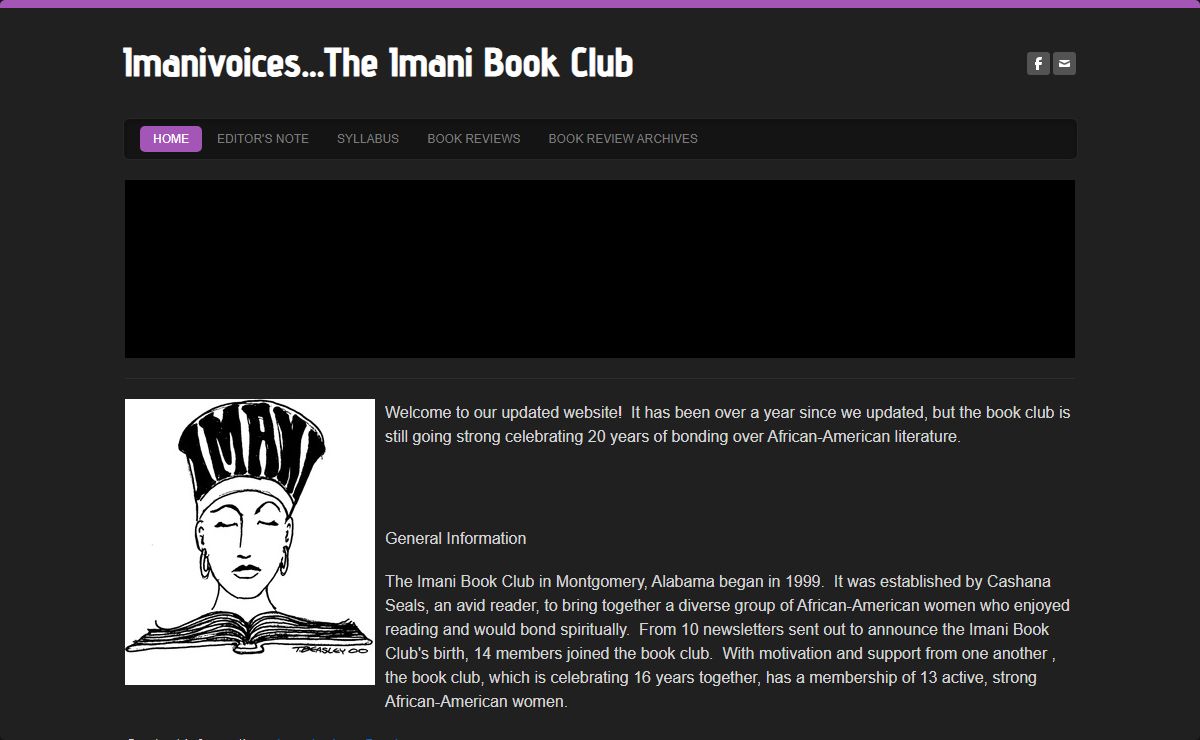 Imanivoices...The Imani Book Club - Home