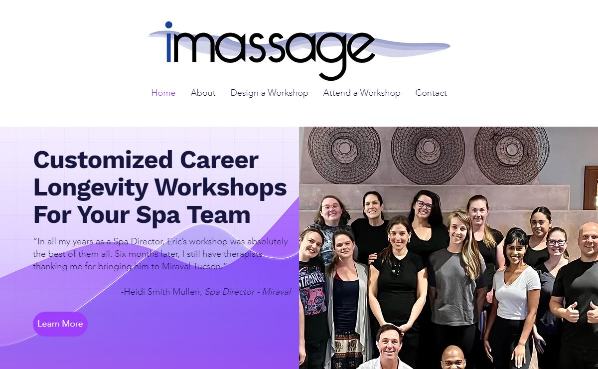 imassage, Inc. | Career Longevity Workshops
