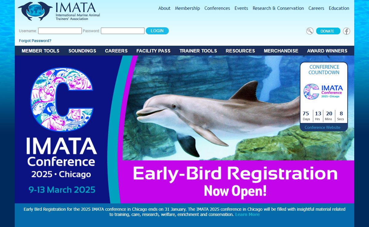 Home - IMATA - International Marine Animal Trainer's Association