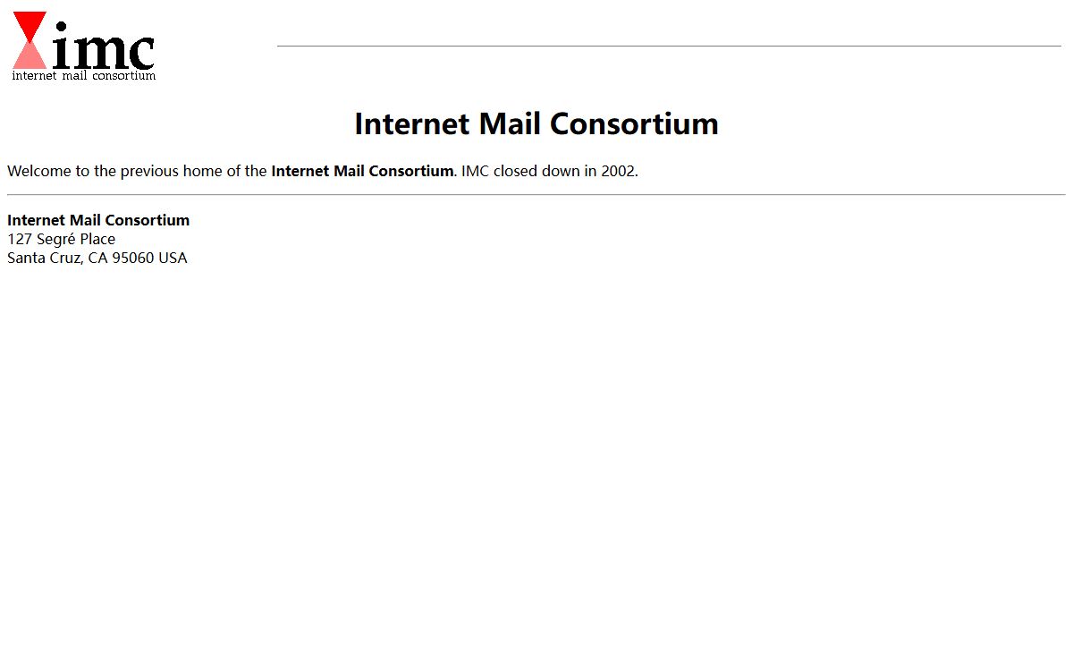 Internet Mail Consortium