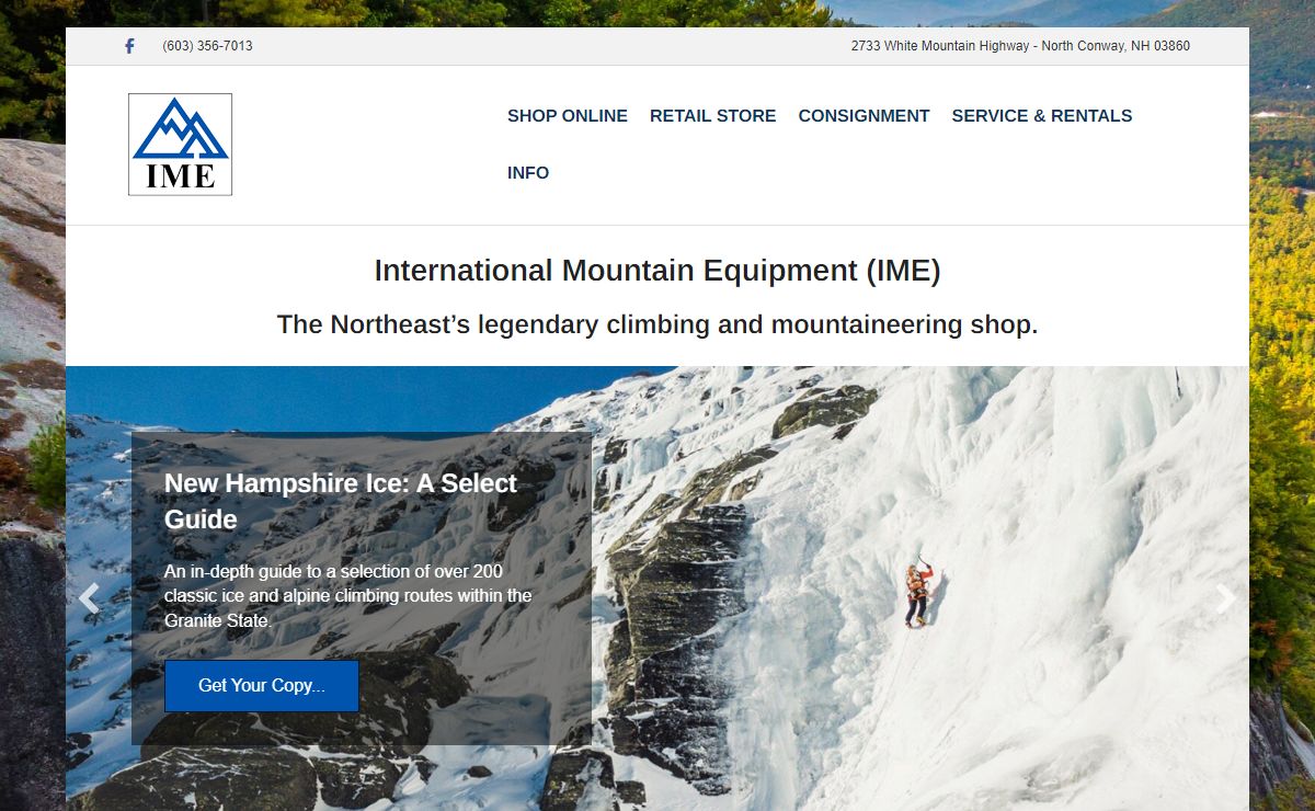 International Mountain Equipment - North Conway, New Hampshire