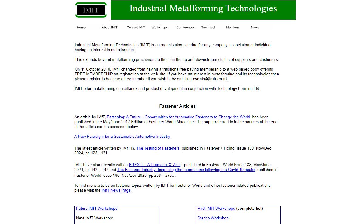 Industrial Metalforming Technologies