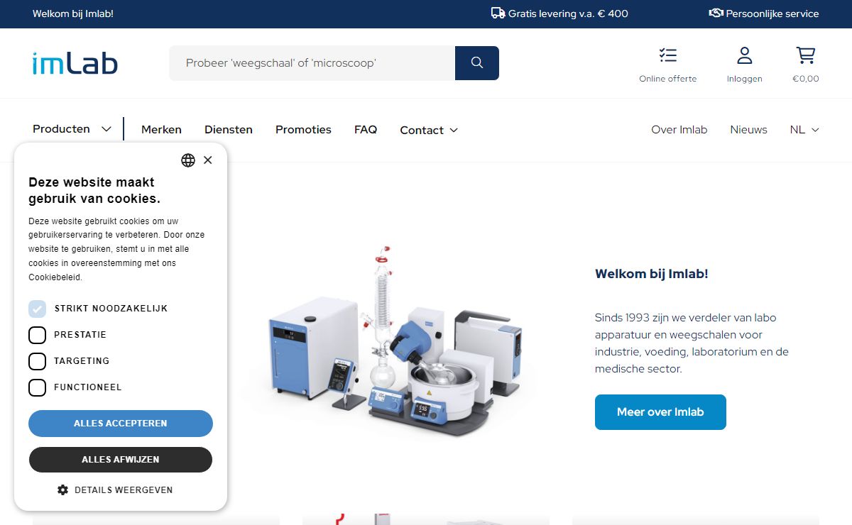 Imlab | Specialist in labo apparatuur