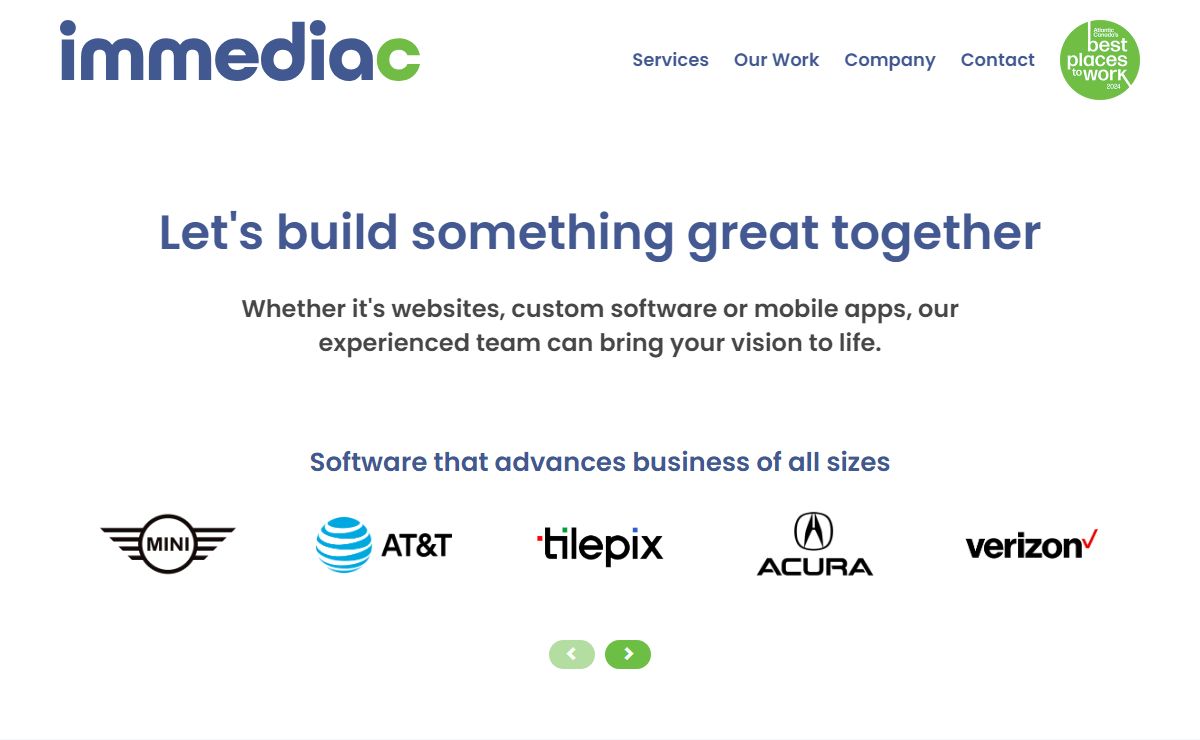 Website Design Halifax - immediac