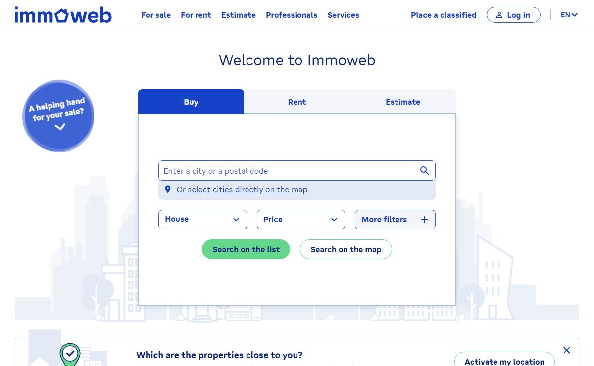 Immoweb: Belgium's leading property website