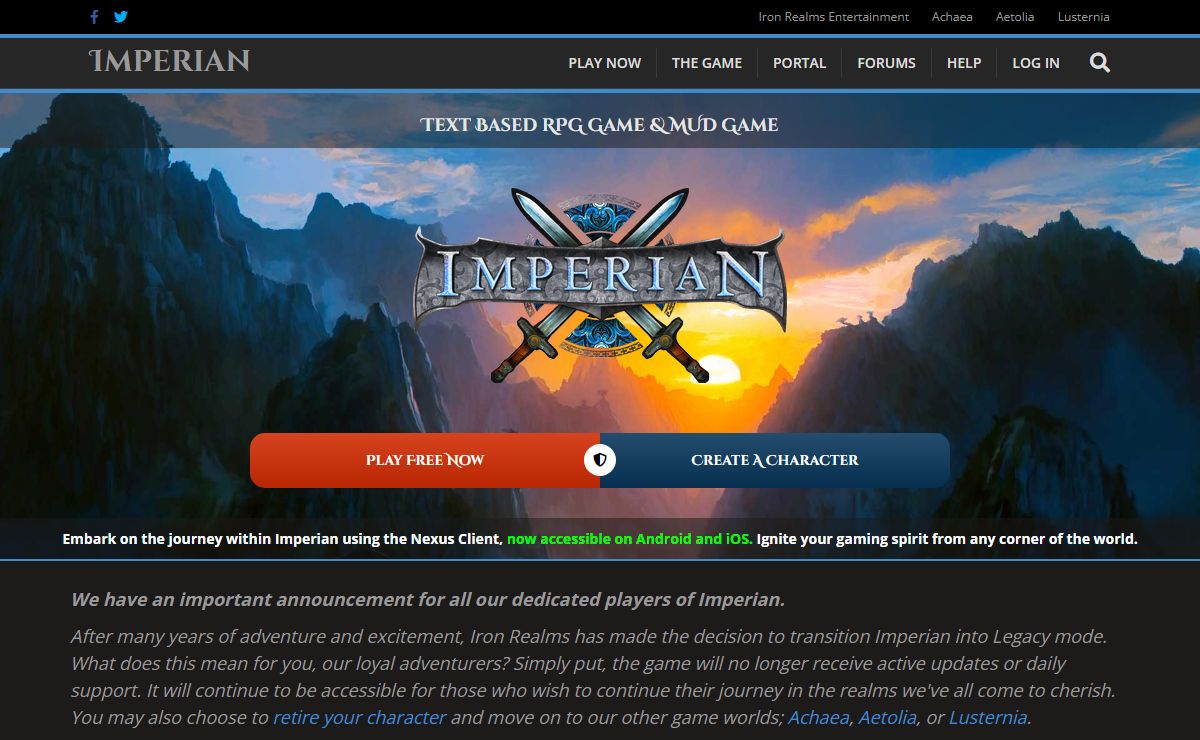 Imperian – The Sundered Heavens