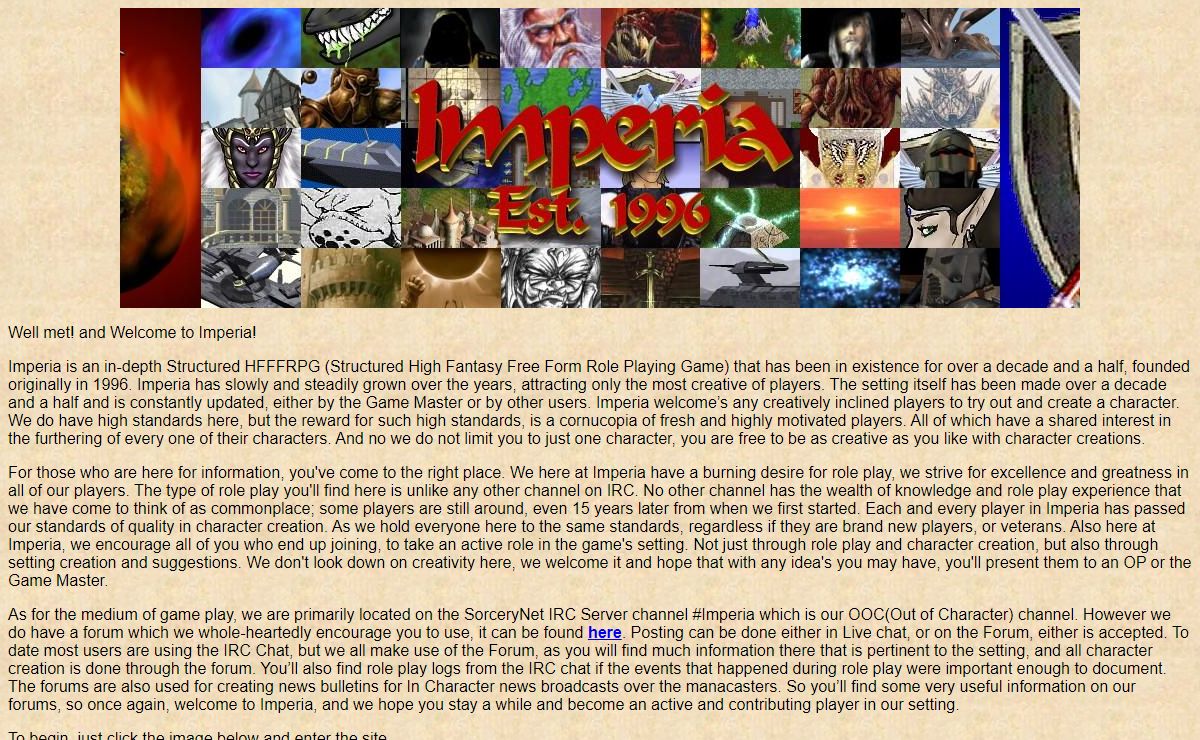 Welcome to Imperia