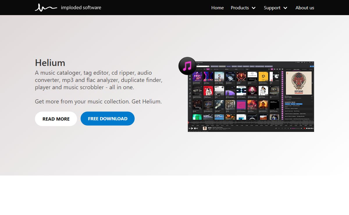 Manage your ever growing music collection - Imploded Software